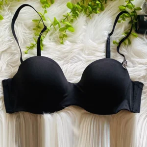 Half cup push up black