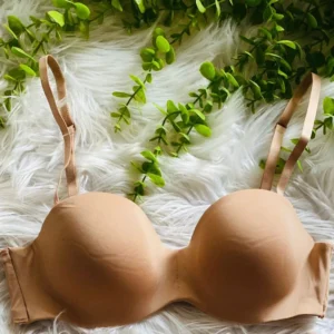 Half cup push up yellow