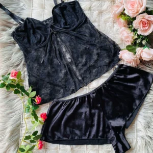 Lacey transparent tops set